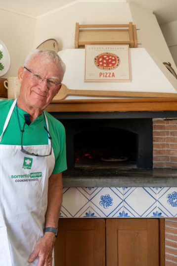 Pizza in Wood Oven