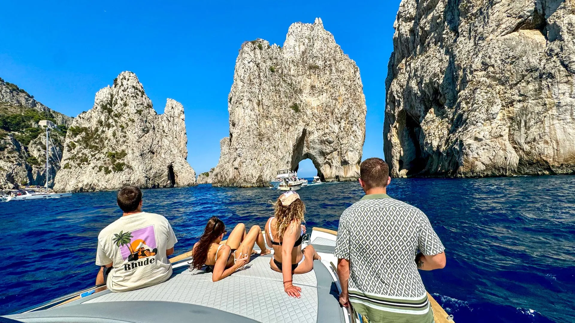 Tour de Capri de lancha