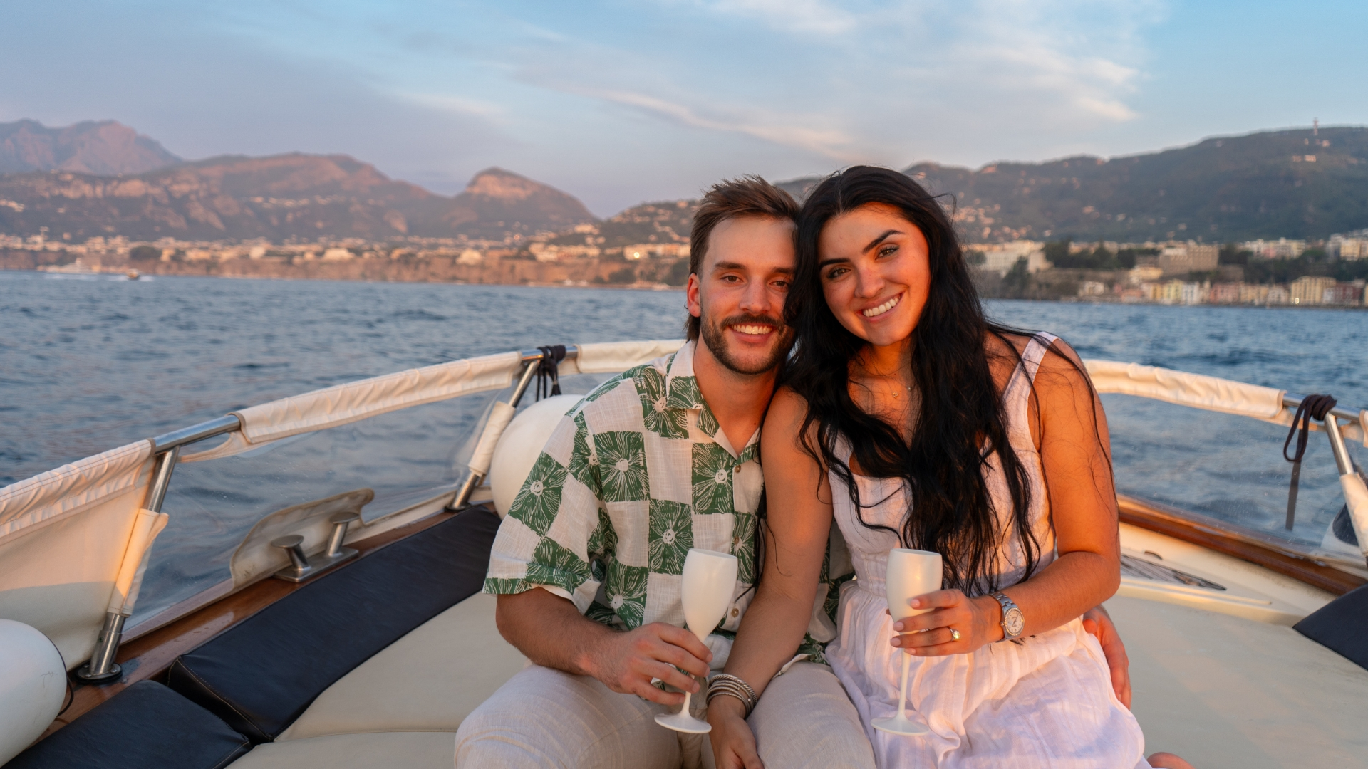 Boat Tour at Sunset