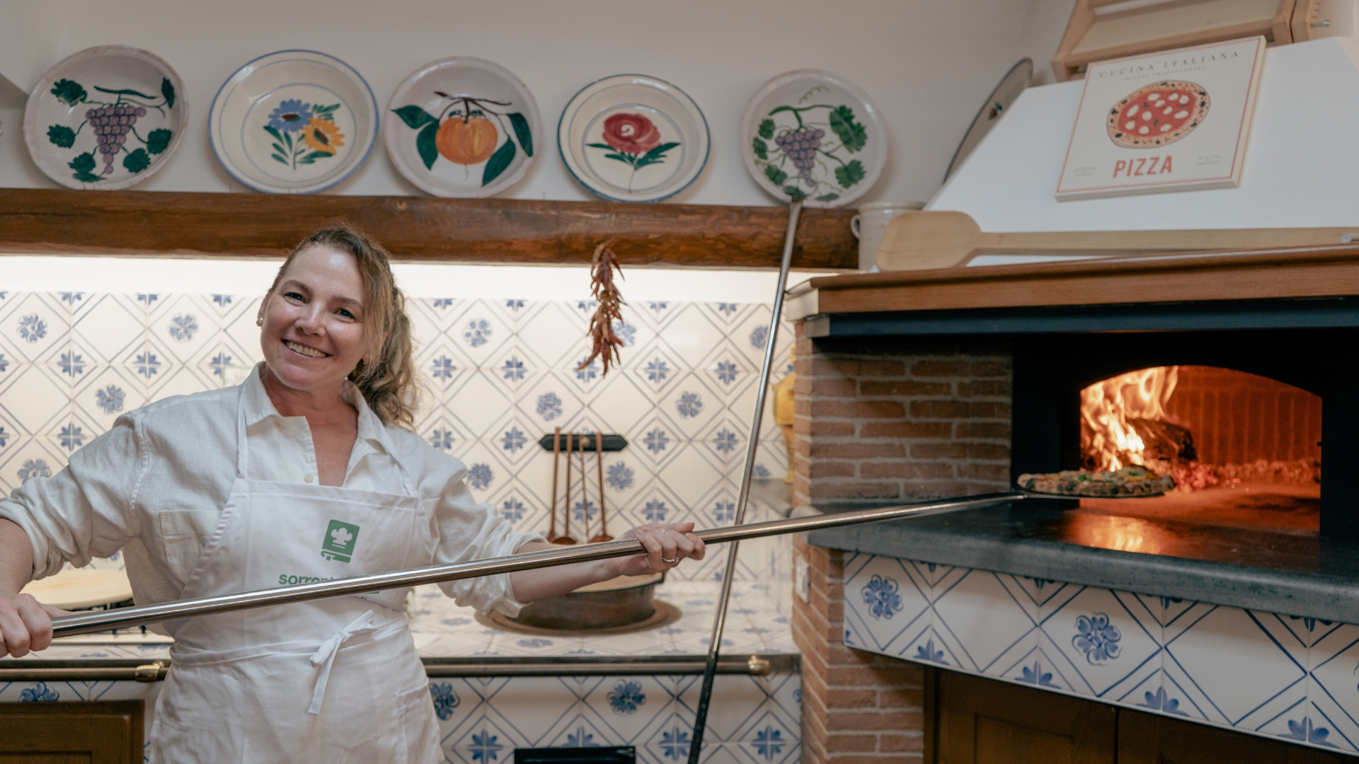 Aula de culinária de pizza napolitana em Sorrento