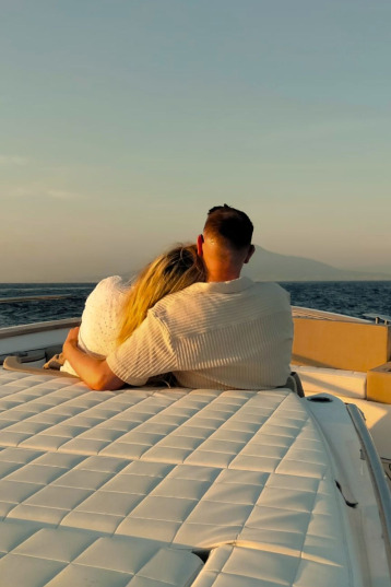 Sunset Moments in Capri by boat