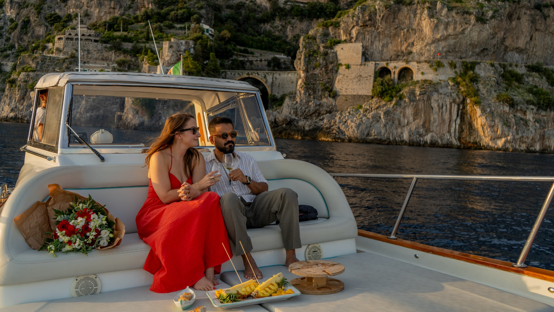 Visite Romantique au Coucher de Soleil sur la Côte Amalfitaine