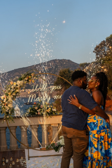 Marriage Proposal in Sorrento