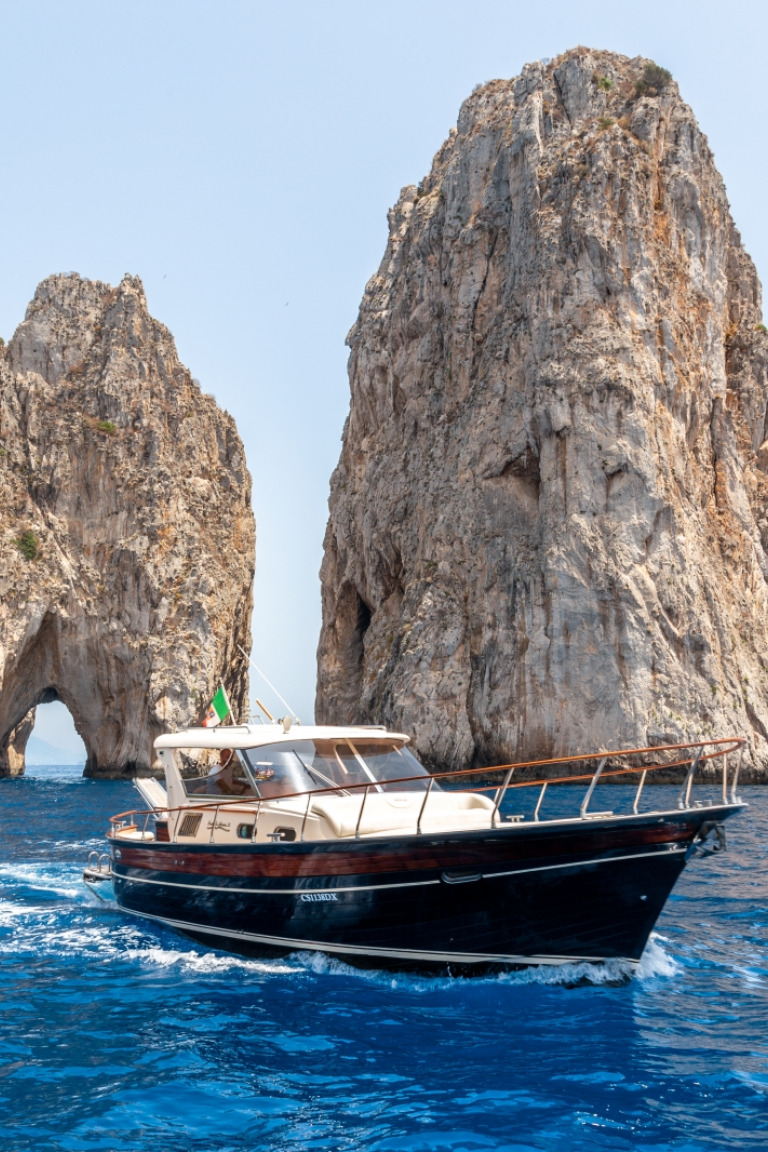 Capri Boat Tour with Gozzo Sorrentino