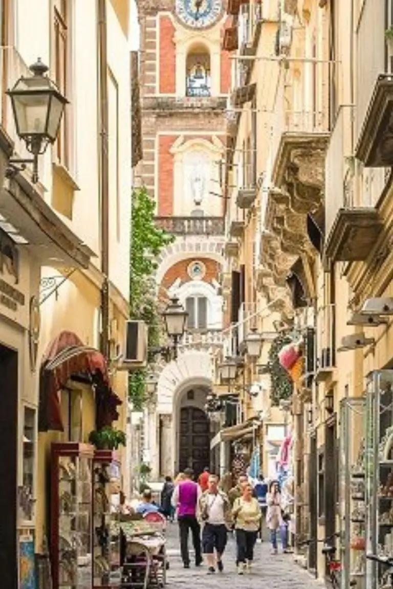 Einkaufen in Sorrento