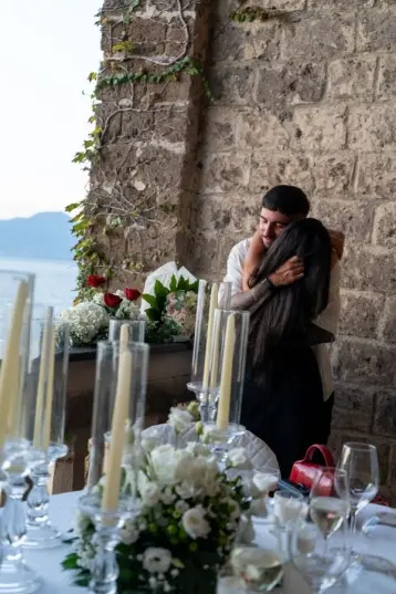 Romantic dinner in Sorrento