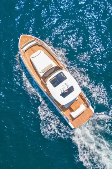 Luxury boat in Positano