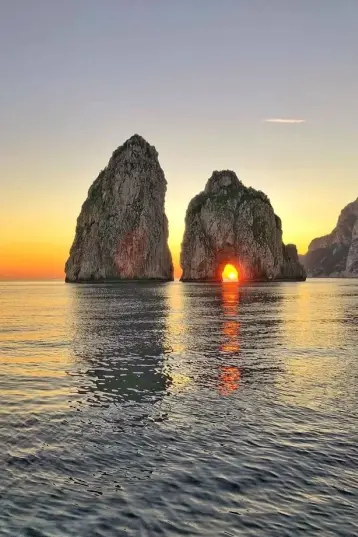 Sunset in Capri