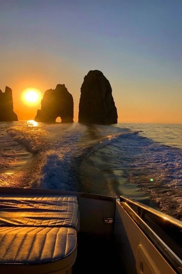 Sunset on Boat